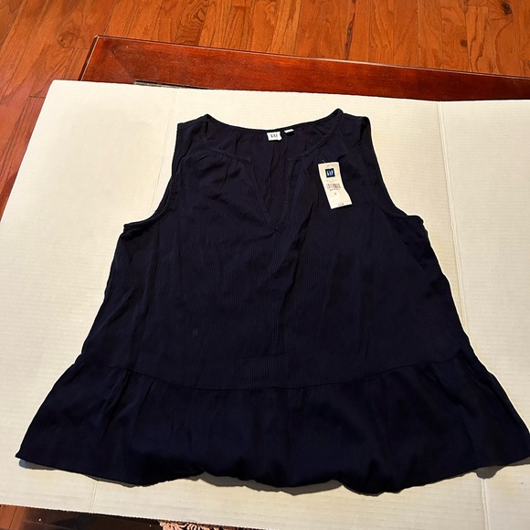 GAP Tops - New Women nice dark blue blouse